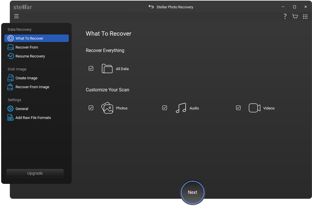What to recover update